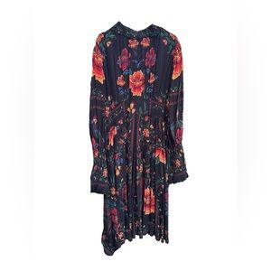 Farm Rio floral midi dress in size XL.